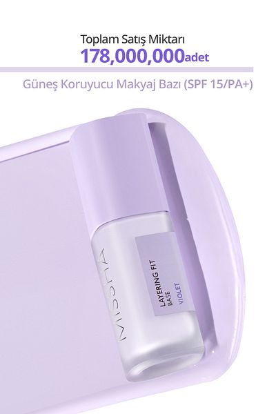 Missha قاعدة مكياج مرطبة ومرطبة ومحايدة لخلافات الألوان (أرجواني)