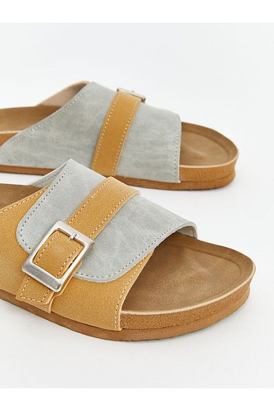 LC Waikiki Single Strap Velcro Women's Slippers