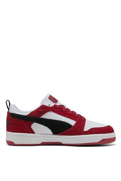Puma 40226203 Rebound V6 Low Sd Dark Cri Black Women's Basketball Shoes