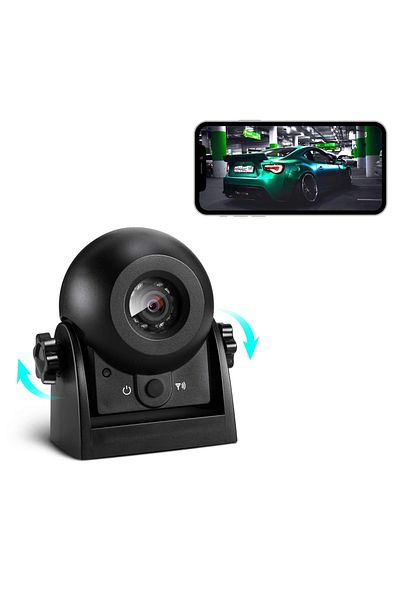 Choice Car Camera Wireless Backup Dash Cam WiFi Reversing Camera Work with Phone Magnetic Rear View Parking