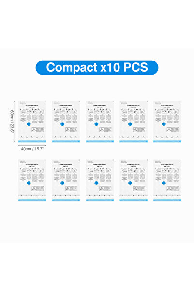 Choice 10 حقائب مدمجة فقط، مضخة كهربائية لاسلكية لتخزين التفريغ، مضخة هواء قا...