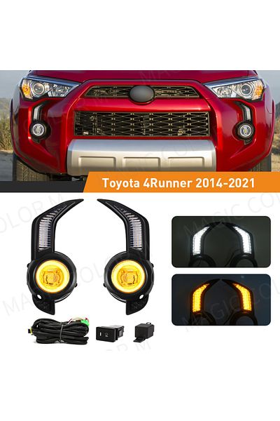 Choice Drl Led Drl For Toyota 4 Runner 4runner 2014 2015 2016 2017 2018 2019 2020 2021 Daytime Running Ligh