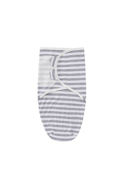 Choice Stripe blanket Muslin Newborn Sleeping Bag Hat Set Cotton Baby Swaddle Blanket Wrap Adjustable New B