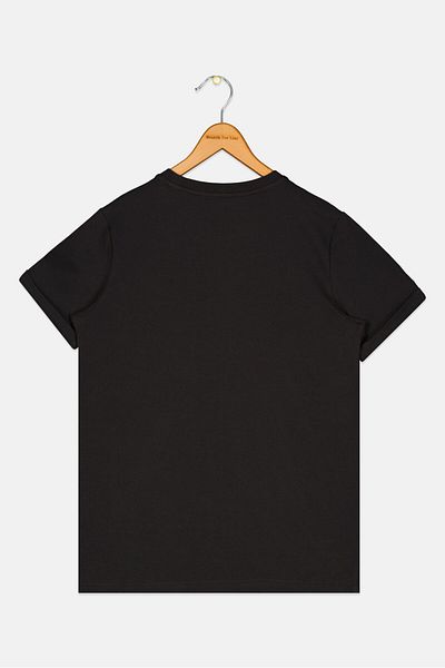 adidas Kids Girl Sportswear Fit Brand Logo T-Shirt, Black