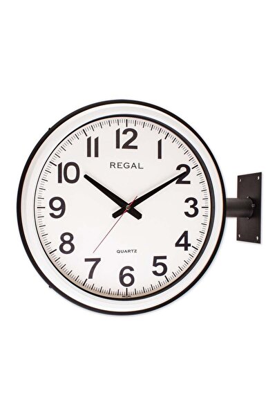 Ultima Regal Regal Ultima Çift Taraflı Dış Mekan İstasyon Duvar Saati 9106 CFTD