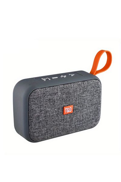 T&G Grey Tg506 Outdoor Portable Wireless Stereo Speaker Large Volume Small Subwoofer Tws Stereo Subwoofe