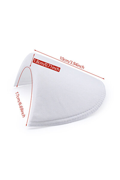 Choice 4 أزواج من وسائد الكتف المبطنة الناعمة من إسفنج التشفير مقاس 18 مم بال...