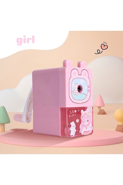 Choice Girl Multi-function Kawaii Cute Cartoon Pencil Sharpener For Colored Pencils For School Office Stati