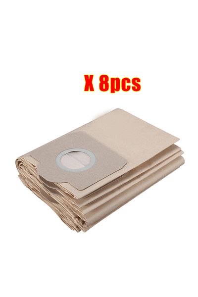 Choice 8 pcs Replacement Dust Bag Hepa Filter For Karcher WD3 Premium WD3200 WD 3300 MV3 Accessories A2004