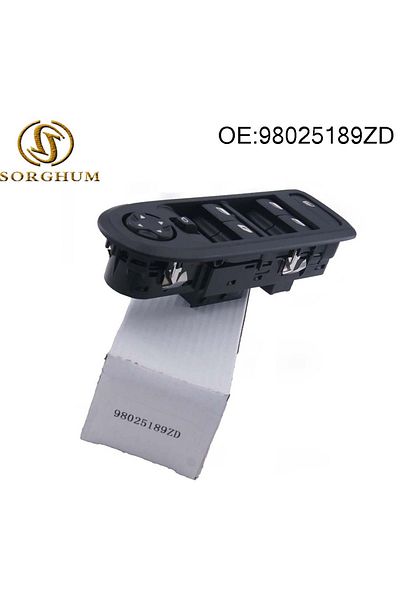 Choice مفتاح نافذة الطاقة الكهربائية الرئيسية SORGHUM 98025189ZD لسيارة PEUGEOT 301 موديلات 2014-2017