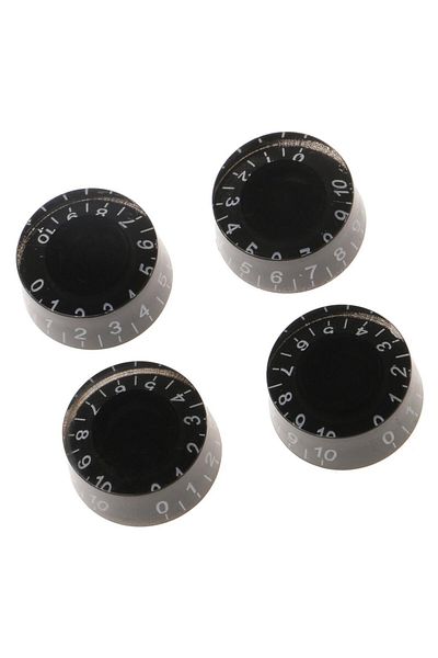 Choice Set of 4pcs Plastic Guitar Speed Control Knobs Stringed Instruments Parts For Guitar Replacement ...