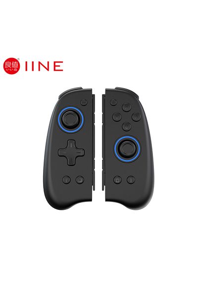 Choice وحدة تحكم جوي باد IINE Genius سوداء داكنة تعمل تلقائيًا مع خاصية الاستيقاظ متوافقة مع أجهزة Nintendo Swtich/Lite/OLED
