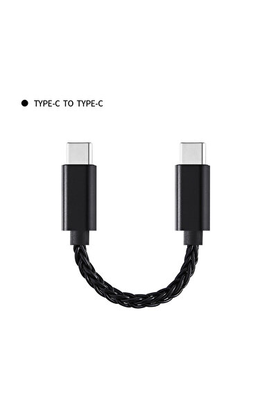 Choice محول USB من النوع C إلى النوع C DAC Hifi ومكبر صوت سماعة الأذن وفك الت...