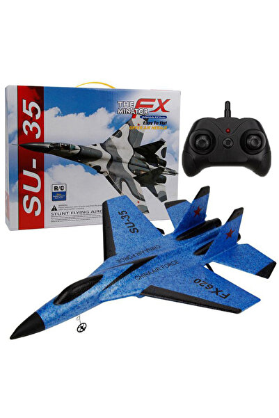 Choice طائرة RX620 RC زرقاء من الفوم طائرة SU-35 طائرة شراعية مقاتلة بتحكم عن...