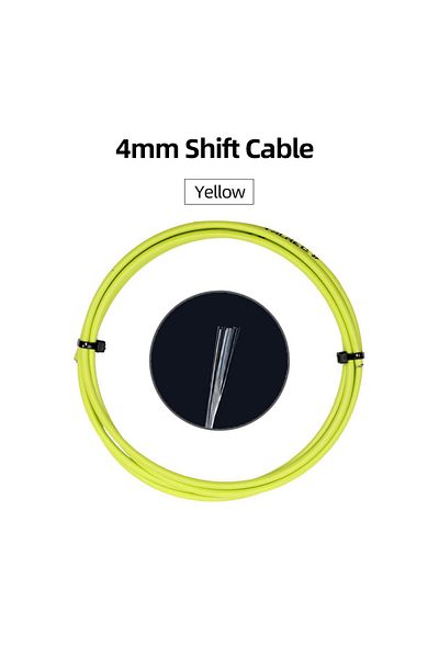 Choice Shift Cable-Green 3m Bicycle Shift Brake Cable Tube Road Mountain Bike Shift Housing Bicycle Shifter