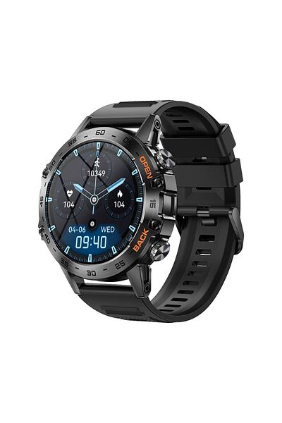 Choice silicone black MEVADEN Steel 1.39 Bluetooth Call Smart Watch Men Sports Fitness Tracker Watches IP67