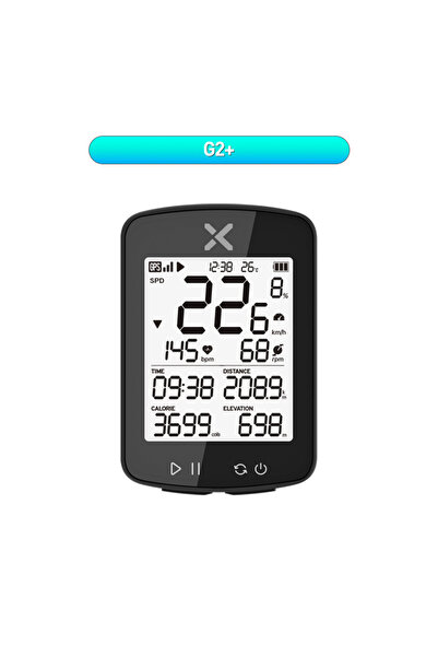 XOSS جهاز كمبيوتر G2 Plus XOSS G2 Plus للدراجات ANT+ Cadence Speed لاسلكي GPS...