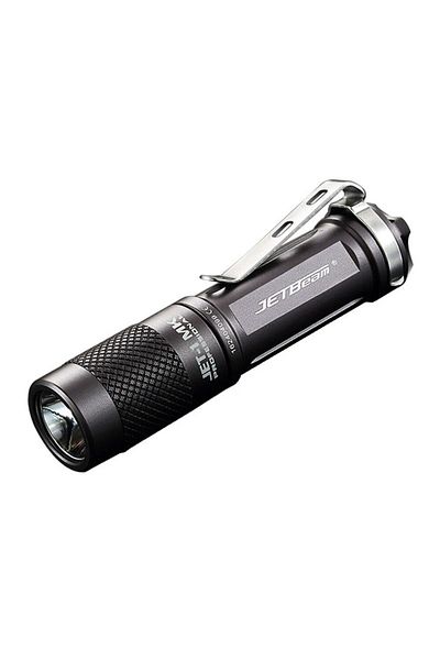 Choice Black Jetbeam Jet-1mk Flashlight 480lm Edc Lantern 130m Beam Distance Torch Ipx8 Waterproof High Pow
