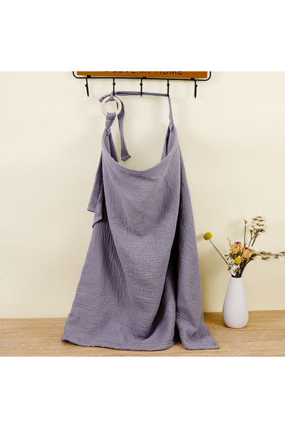 Choice غطاء رضاعة قابل للتنفس باللون الأرجواني، غطاء رضاعة طبيعي للأمهات، بطا...