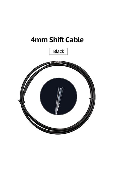 Choice Shift Cable-Black 3m Bicycle Shift Brake Cable Tube Road Mountain Bike Shift Housing Bicycle Shifter