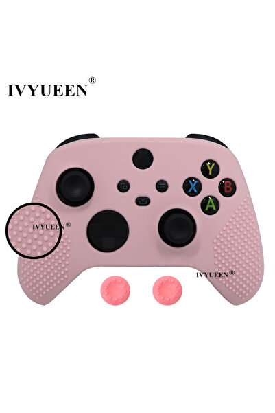 Choice جراب حماية مضاد للانزلاق من IVYUEEN باللون الوردي الكرزي لجهاز تحكم Xb...