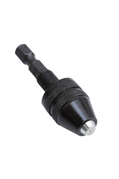 Choice محول مفك براغي أسود بدون مفتاح ومفك براغي ومثقاب سداسي مقاس 1/4 بوصة