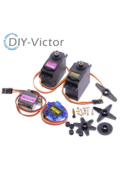 Choice10 MG996R-180 SG90 MG90S MG995 MG996R سيرفو معدني لنموذج طائرات الهليكو...