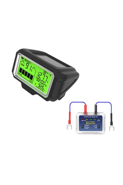 Choice Black Quicklynks Bm5-d 12v Led Battery Tester Monitor Head Up Display Professional Battery Health Te