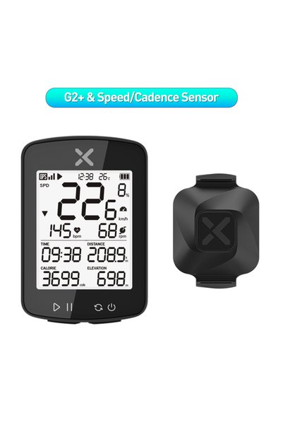 XOSS كمبيوتر الدراجة G2P Combo1 G2 Plus اللاسلكي المزود بنظام تحديد المواقع ا...