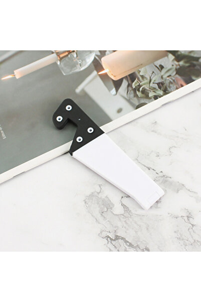 Choice حامل هاتف محمول عالمي قابل للطي على شكل حرف V باللون الأبيض الجديد لأجهزة iPhone وiPad وقارئ الكتب الإلكترونية والكمبيوتر اللوحي