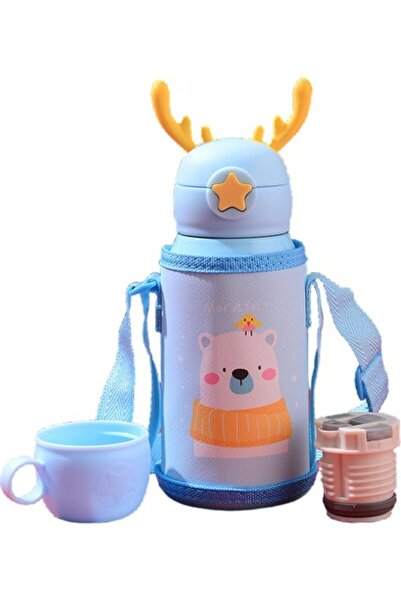 Buldug 500 ml Stainless Steel Children's Thermos - Portable and Insulated Wat...