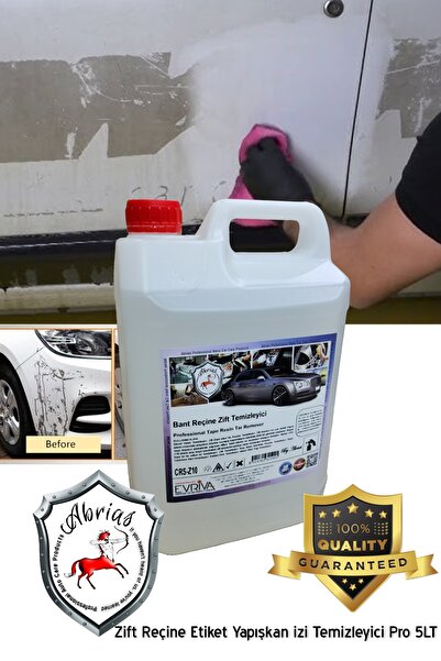 Abrias Zift Reçine Yapışkan izi Temizleyici Pro 5Lt