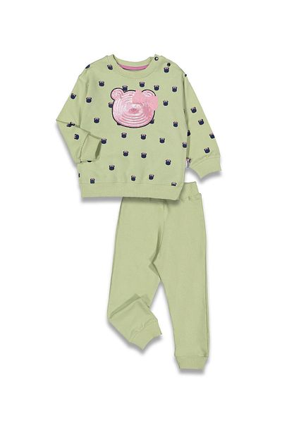 Lmn Baby Girl Set with Pul Processing Detail