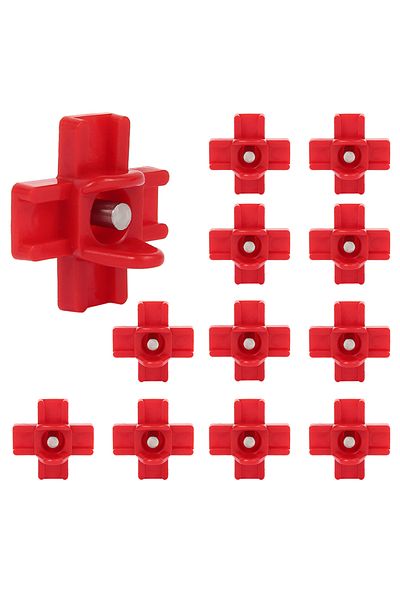 Choice Red 12Pcs Chicken Waterer Nipple Drinkers Quail Pigeon Bird Waterer Nipples Automatic Waters Spring