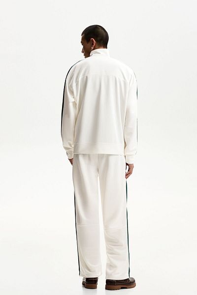 Bershka Embroidered technical trousers