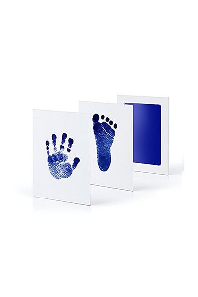 Choice blue Newborn Baby Footprints Handprint Ink Pads Kits for DIY Photo Frame Accessories Newborn Baby Pe