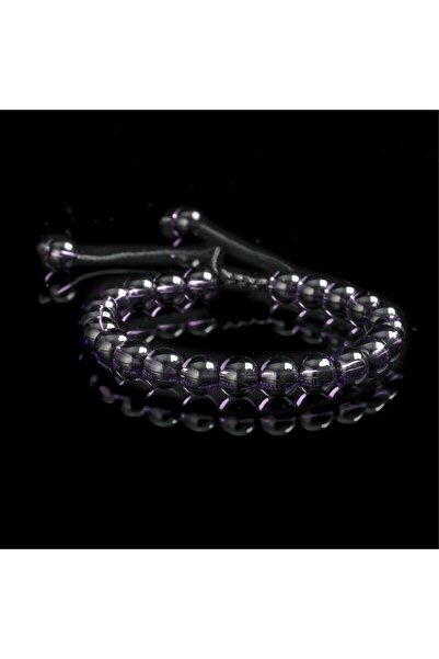 Choice سوار ملاكيت عصري أرجواني بأربعة أنماط، سوار من حبات الحجر الطبيعي للرج...