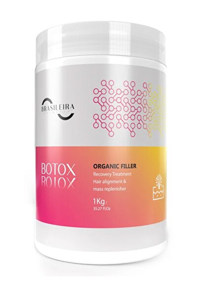 BRASILEIRA بوتكوس اورجانيك فيلر لمعالجة وتنعيم واستعادة كتلة الشعر 1كيلو