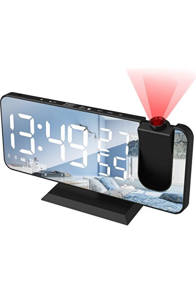 SilkRoute Dijital Büyük Led Ekran Çalar Saat - Modern Tasarım Ve Pratik Kullanım