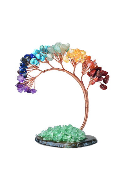 Choice قطعة واحدة من الكريستال الملون قطعة واحدة من شجرة الكريستال الملون الط...