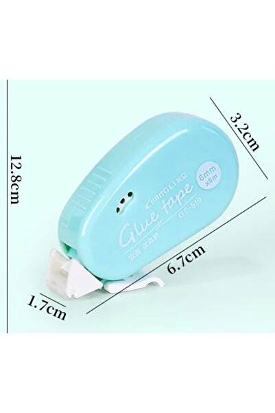 Choice Cyan 6m*6mm Double Sided Adhesive Dots Tape Handbook Glue Tape DIY Scr...