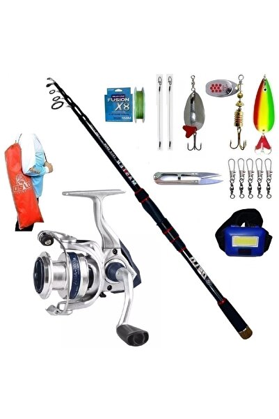 Okuma Aria-C4000a Oslo Master 270cm 14-42gr Turna Tele Spin Olta Takımı Seti