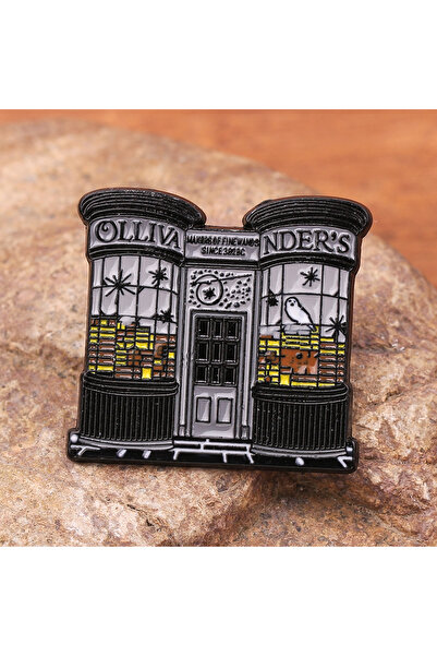 Choice دبوس زينة من مينا على شكل عصا سحرية من متجر أوليفيندرز، شارة معدنية، ع...