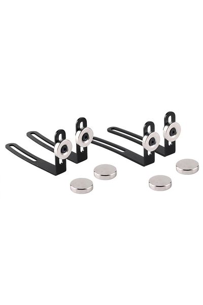 Choice 1set 4PCS RC Car Shell Body Mount Metal L-Bracket with Magnet for 1:10 RC Crawler Car Axial SCX10 90