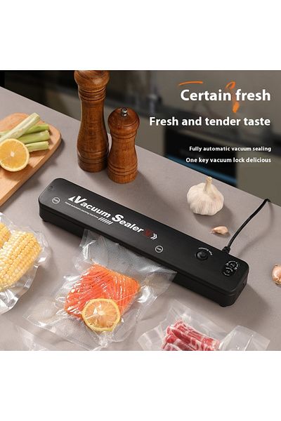 COOYA Food Sealer Machine,Full- Automatic Electric Vacuum Film Packer,For Home Kitchen, 90W