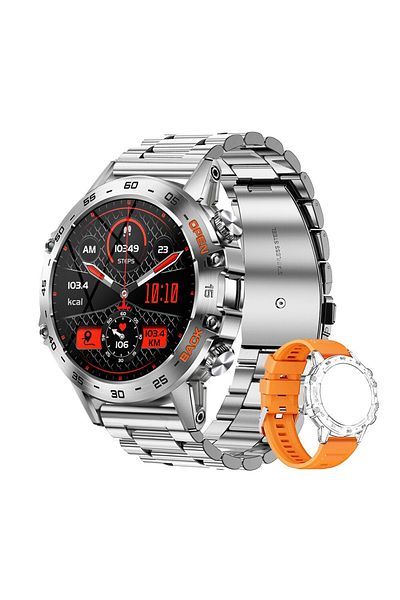 Choice steel silve MEVADEN Steel 1.39 Bluetooth Call Smart Watch Men Sports Fitness Tracker Watches IP67 Wa