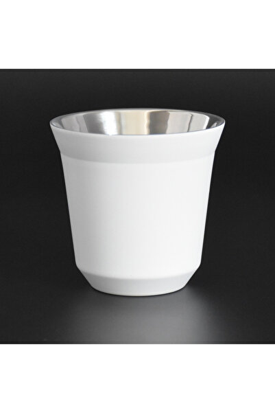 Choice كوب قهوة إسبريسو محمول مزدوج الطبقات من الفولاذ المقاوم للصدأ 304 سعة ...