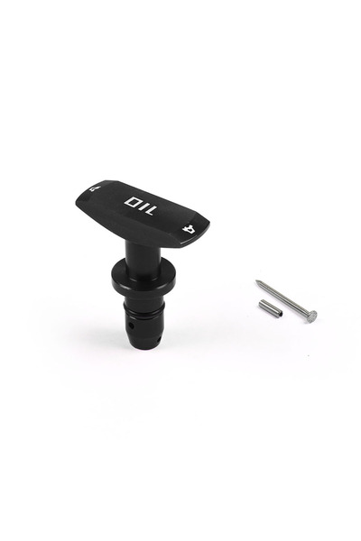 Choice4 black Car Oil Dipstick Pull Handle Engine Oil Pullhandle Aluminum Bil...