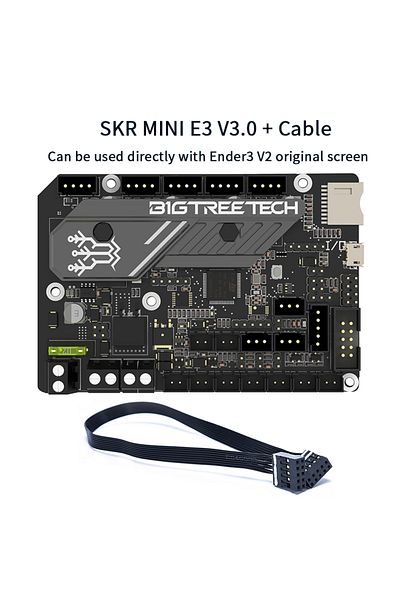 Choice With Cable BIGTREETECH BTT SKR Mini E3 V3.0 Motherboard With TMC2209 UART VS SKR 2 3D Printer Mainbo