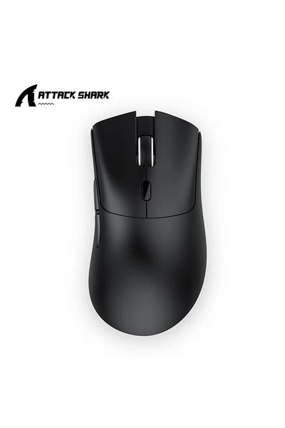 Choice ماوس ألعاب R1 Superlight أسود اللون مزود ببلوتوث 2.4 جيجاهرتز ومستشعر ألعاب PixArt PAW3311 مزود بـ 6 أوضاع ضبط